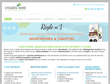 Tablet Screenshot of creatisweb.net